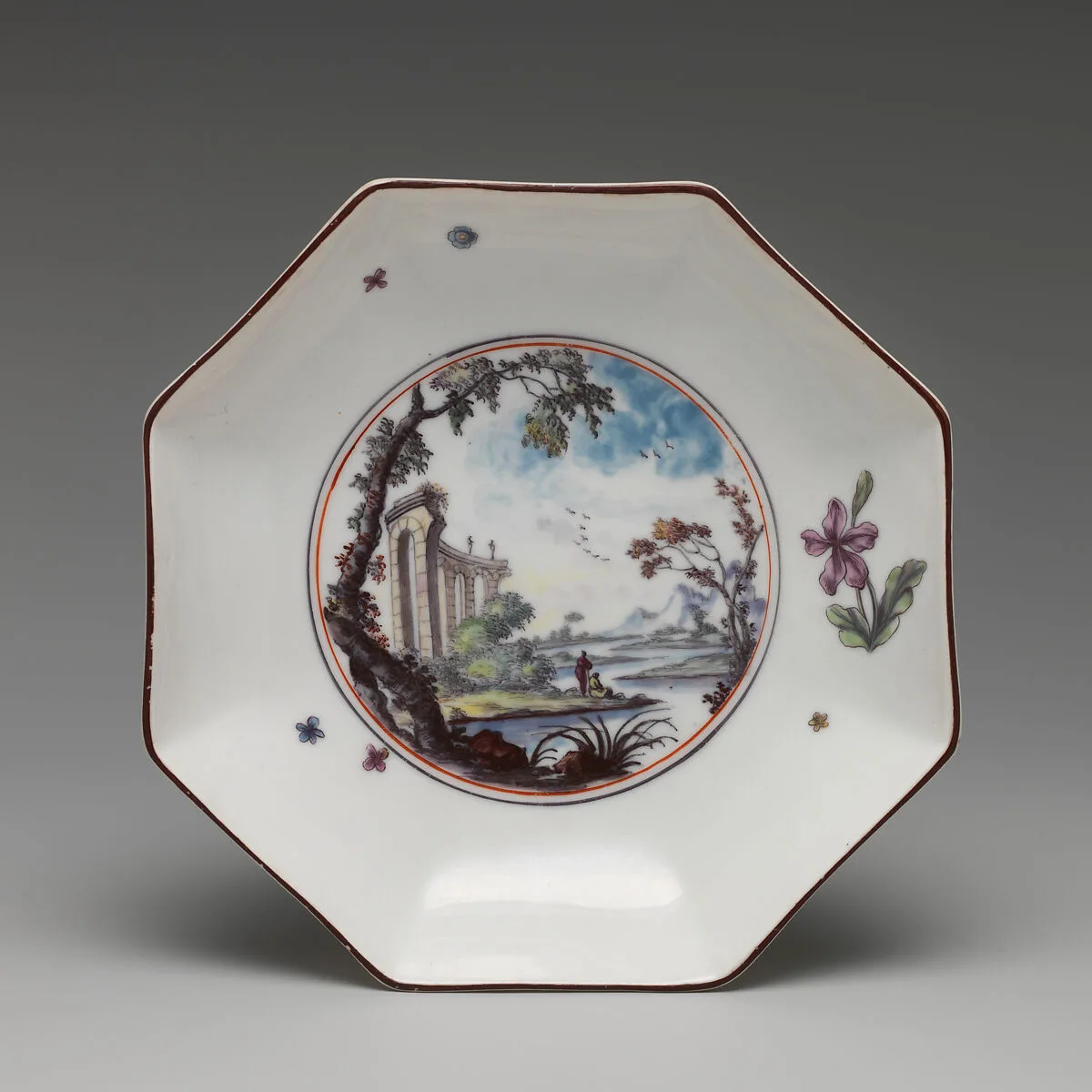 Saucer — Chelsea Porcelain Manufactory