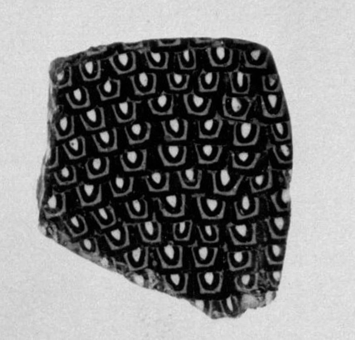 Inlay, feather pattern — Unknown