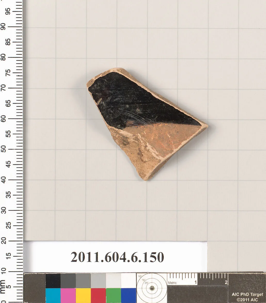 Terracotta fragment of a krater (bowl for mixing wine and water)? — Unknown