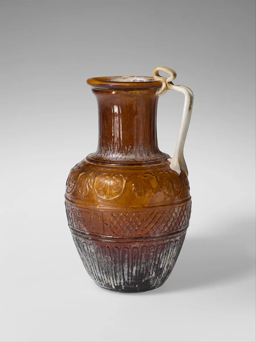 Glass jug — Ennion