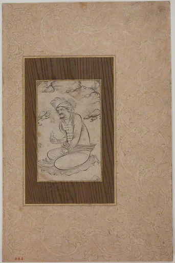 Seated Man in the Wilderness