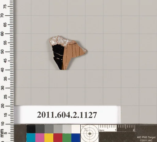 Terracotta fragment of a lekythos (oil flask)?