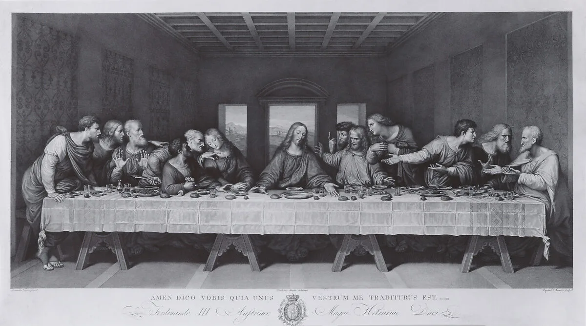The Last Supper — Leonardo da Vinci|Raphael Morghen|Niccolò de Antoni|Teodoro Matteini