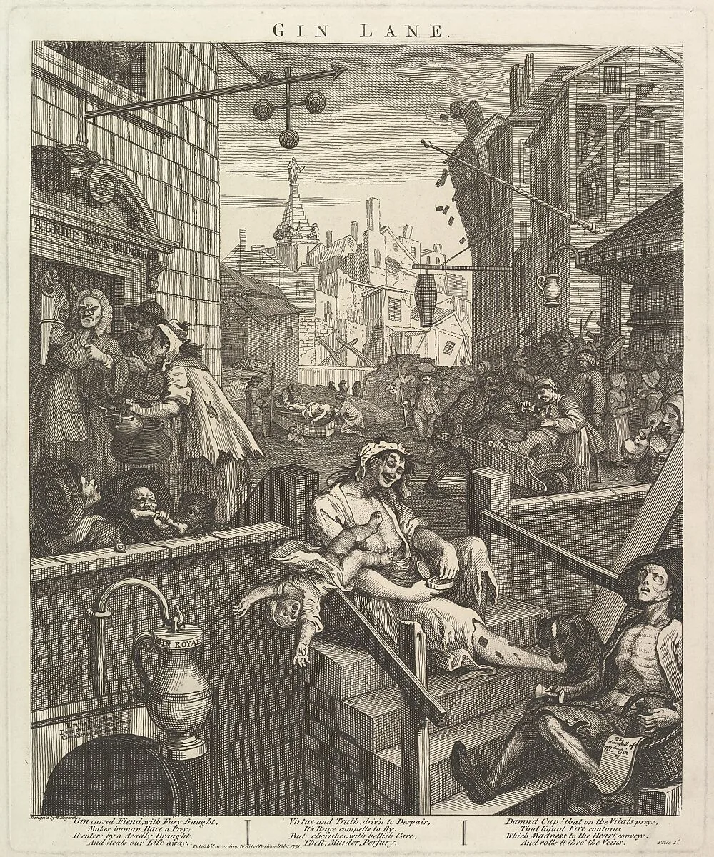 Gin Lane — William Hogarth