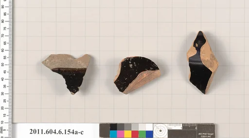 Terracotta fragments of open shapes
