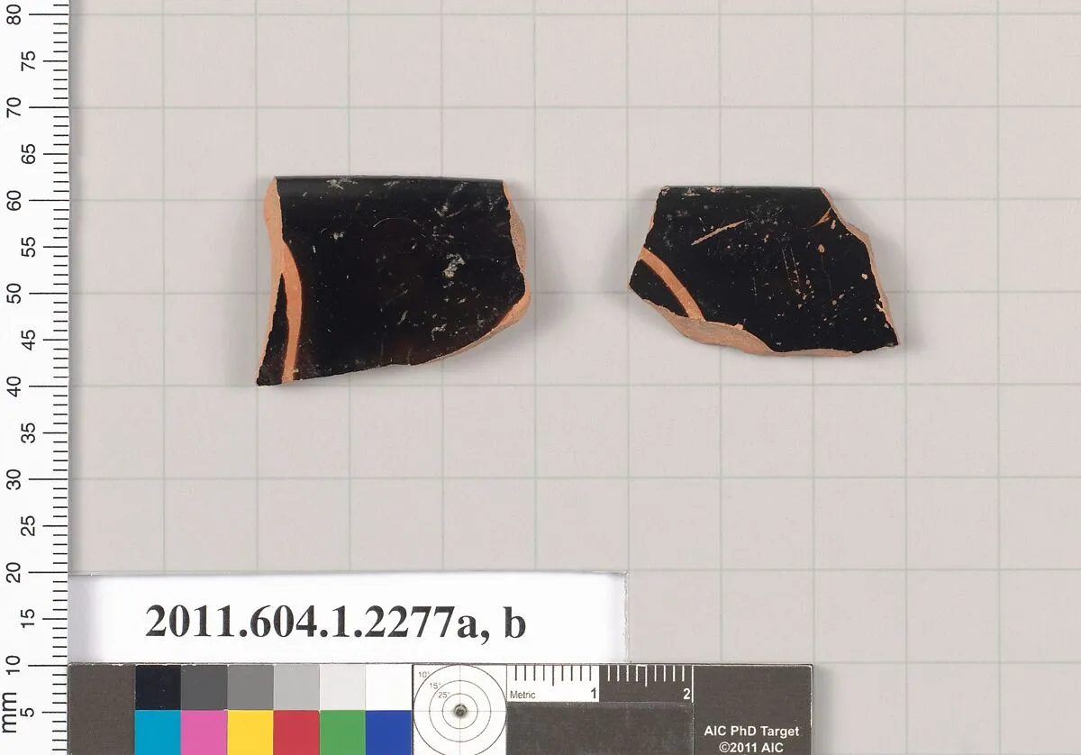 Terracotta rim fragments of kylikes (drinking cups) — Unknown