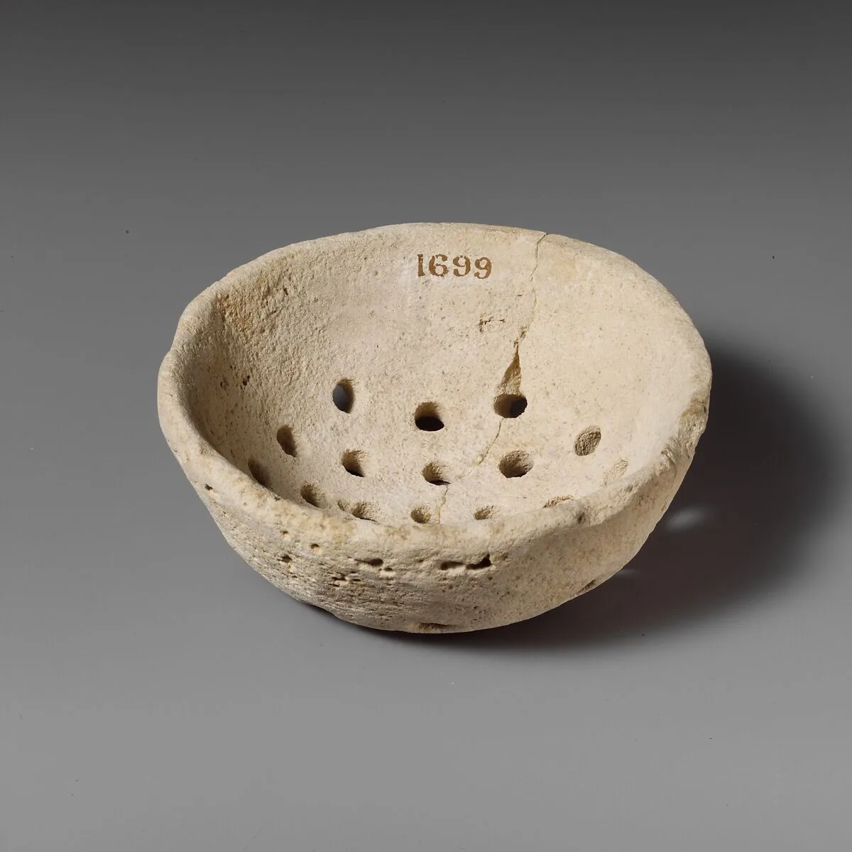 Limestone strainer — Unknown