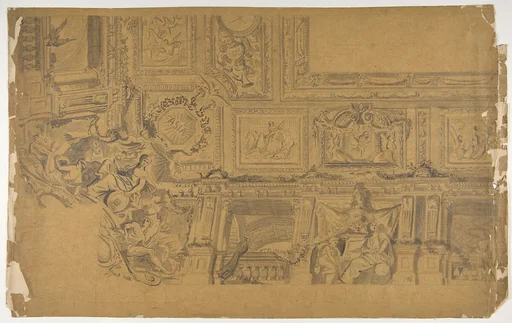 Ceiling and Cove Designs, Hôtel Rothschild, Vienna