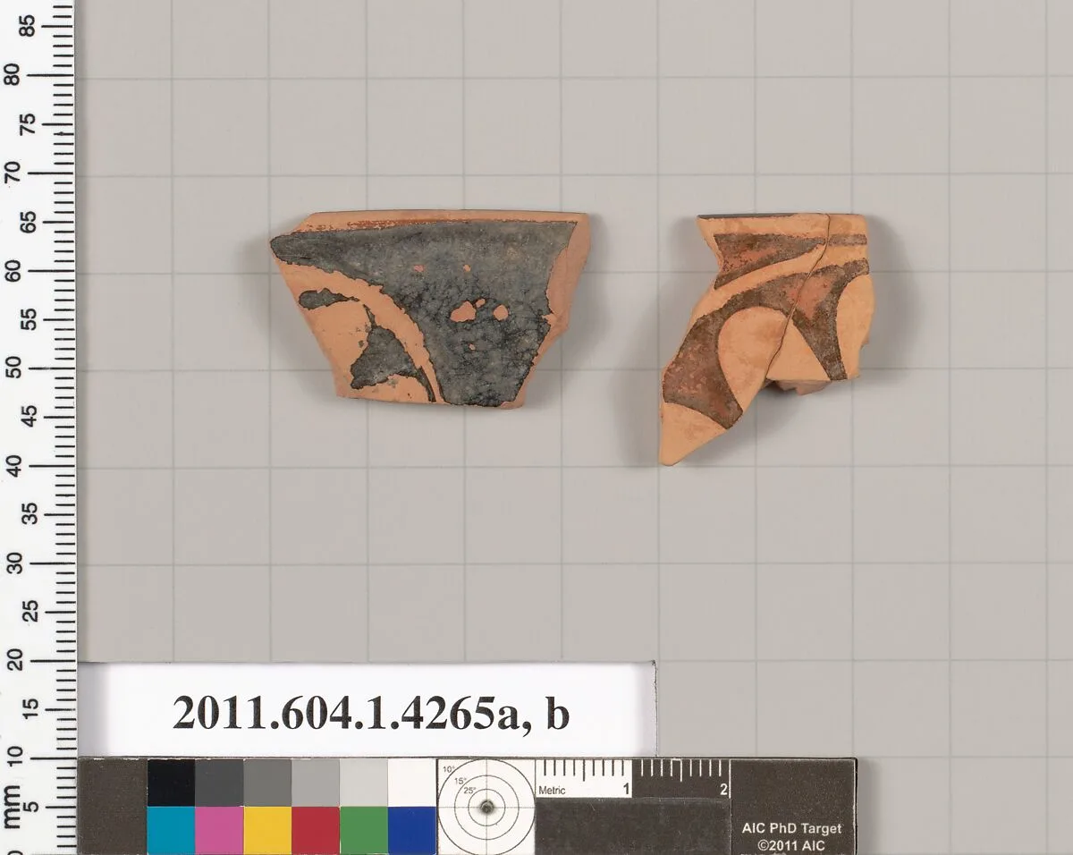 Terracotta rim fragments of kylikes (drinking cups) — Unknown