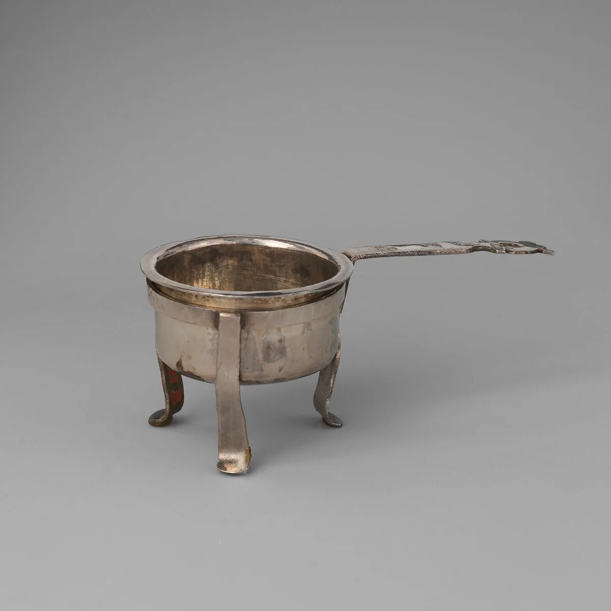Miniature saucepan with stand — George Manjoy