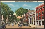 Broadway, Looking North, Saratoga Springs, N.Y.