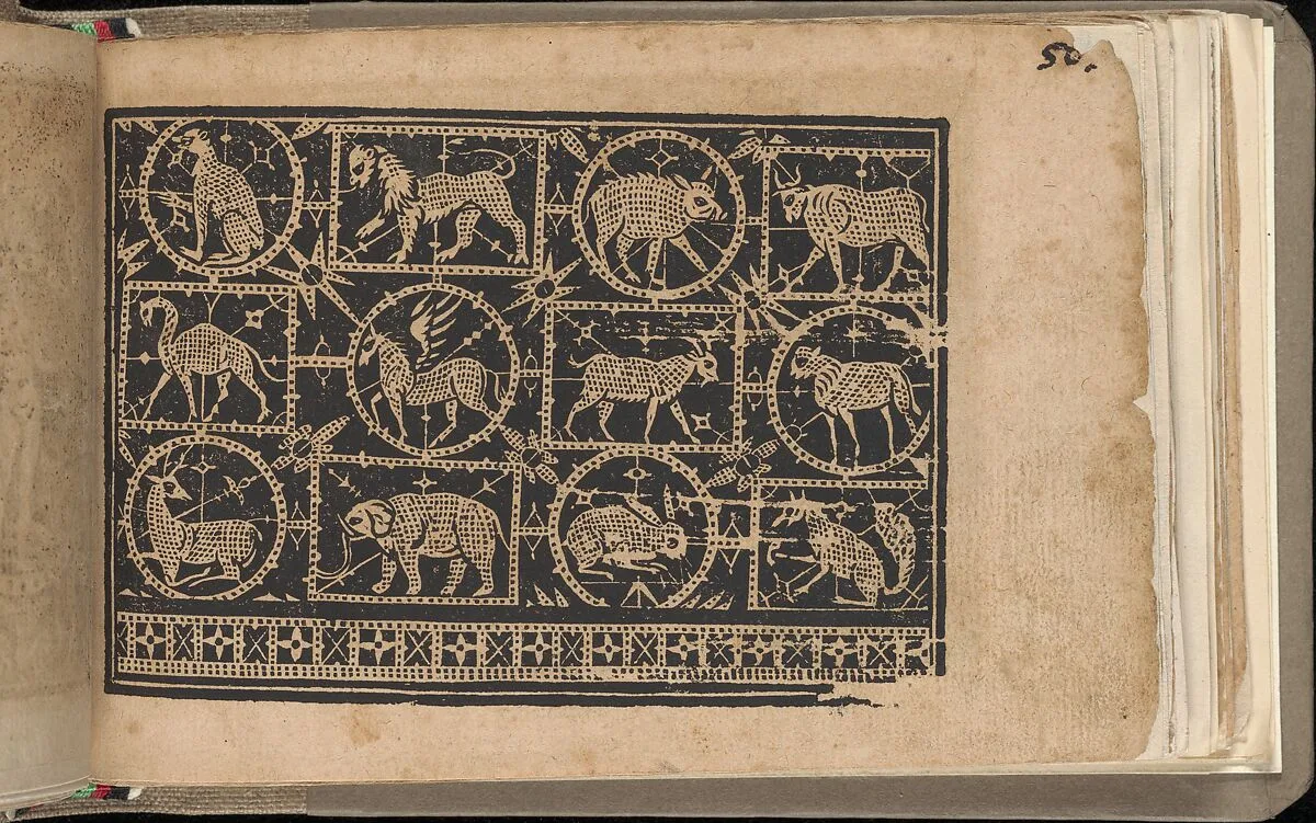 Schön newes Modelbuch (Page 50r) — Sigismundus Latomus