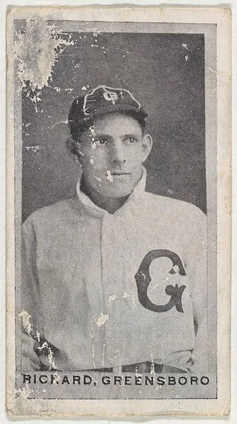 Rickard, Greensboro, from the Contentnea series (T209, Set 2) for the American Tobacco Company to promote Contentnea Cigarettes — American Tobacco Company