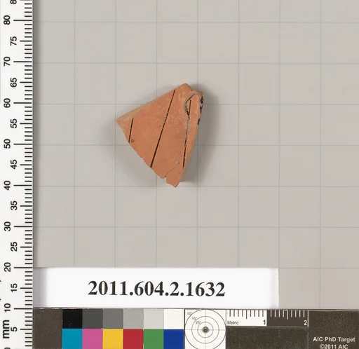 Terracotta fragment of a skyphos (deep drinking cup)
