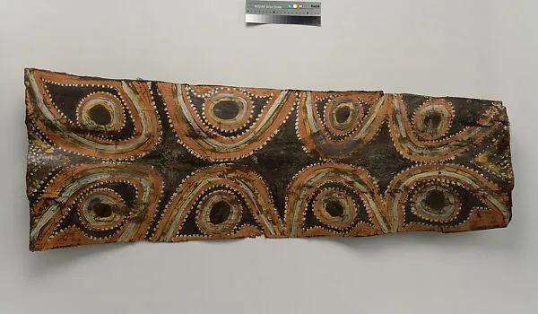 Painting from a Ceremonial House Ceiling — Artists of Mariwai Village|Kulumb, Simberaga Wanyi