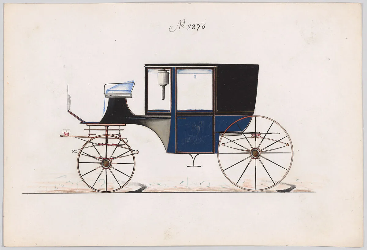 Design for Coupé, no. 3276 — Brewster & Co.