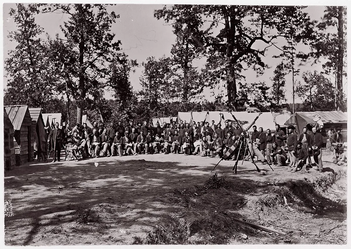 Company C, 9th Indiana Infantry (Sherman's Veterans) — Mathew B. Brady|Unknown