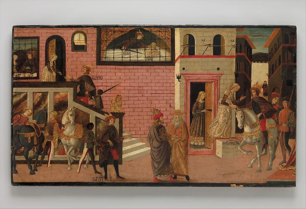 The Rape of Lucretia — Master of Marradi