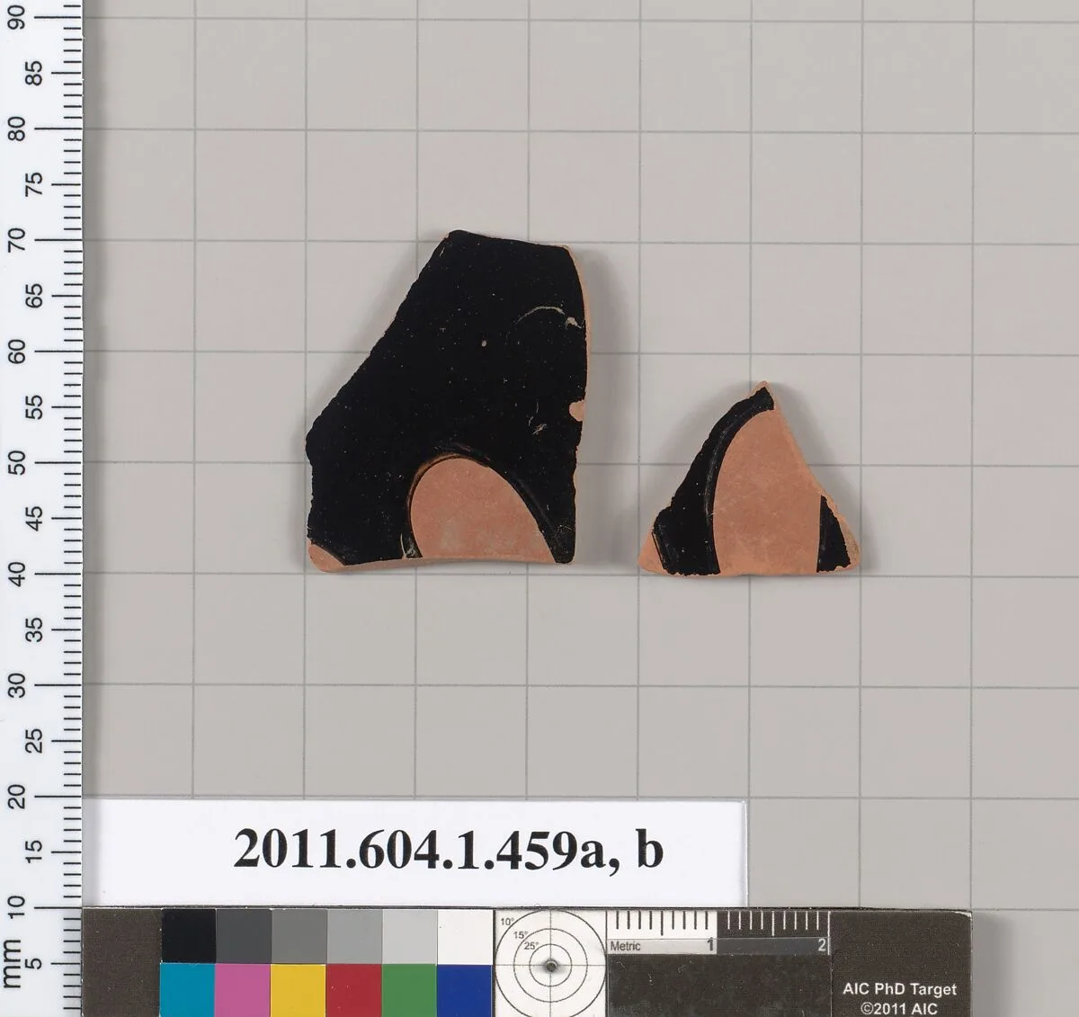 Terracotta fragments of kylikes (drinking cups) — Unknown