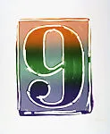 Figure 9, from Color Numerals — Charles Ritt|Kenneth E. Tyler|Jasper Johns|Gemini G.E.L.