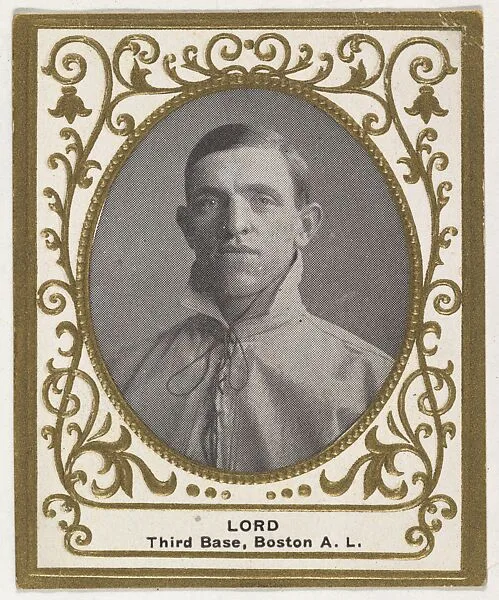Lord, 3rd Base, Boston, American League, from the Baseball Players (Ramlys) series (T204) issued by the Mentor Company to promote Ramly and T.T.T. Turkish Cigarettes — Carl Homer Studios, Boston|Mentor Company, Boston