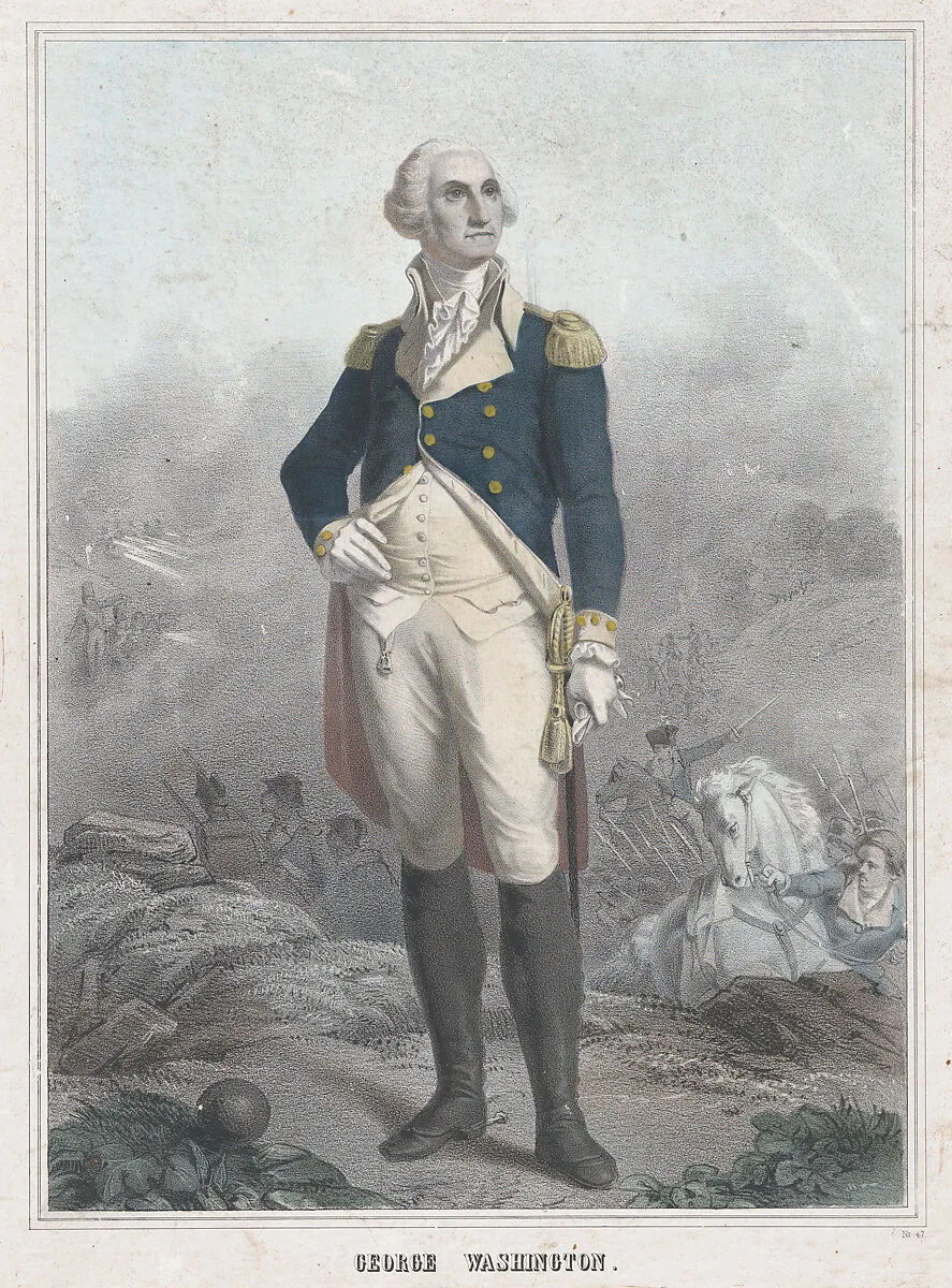 George Washington — Léon Cogniet|Anonymous, French, 19th century