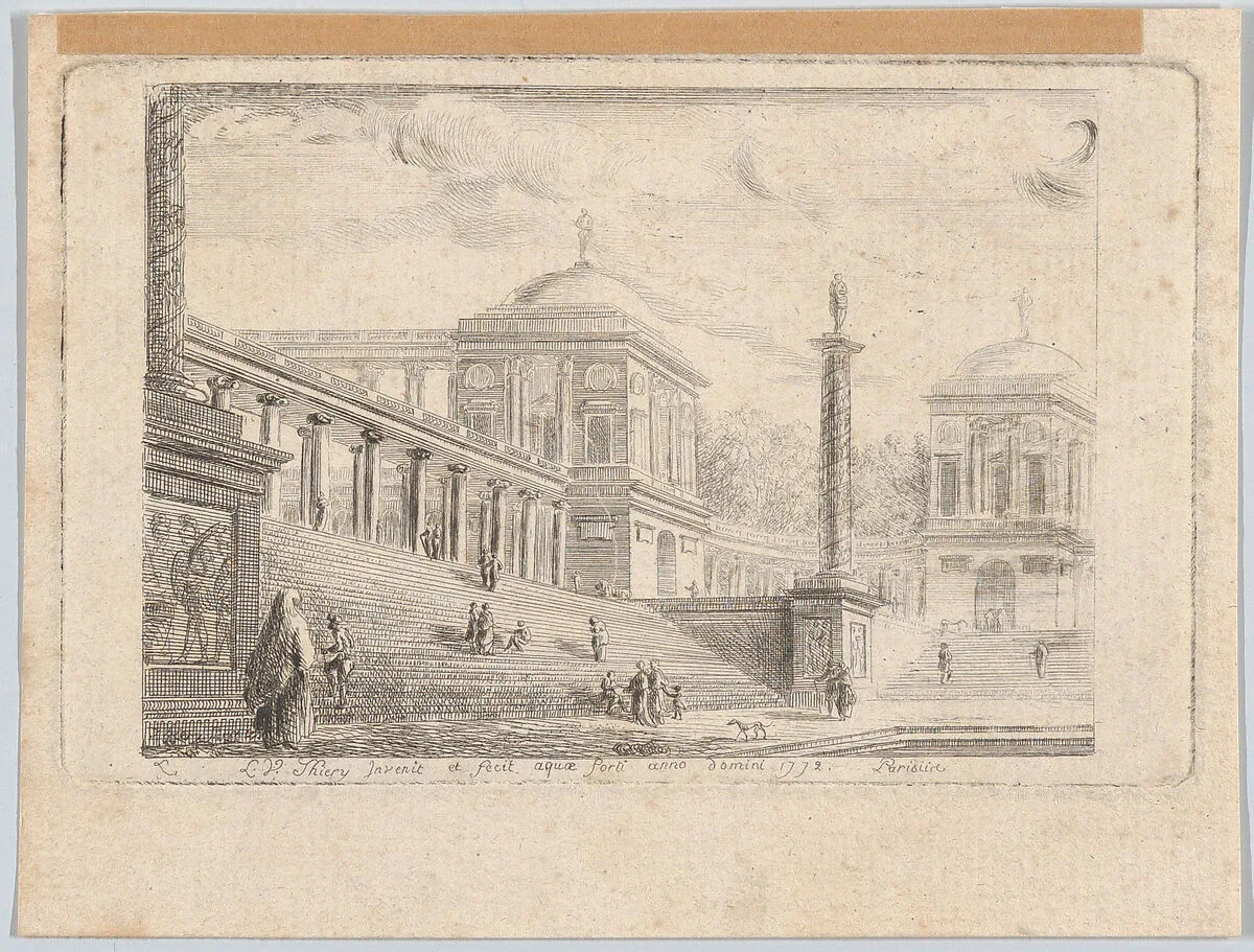An Architectural Capriccio — Luc Vincent Thiery de Sainte Colombe