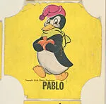 Pablo, from the Disney Cartoon Characters bread end labels series (D290-6) — Walt Disney Productions