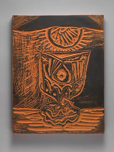 A Glass by Lamplight — Pablo Picasso