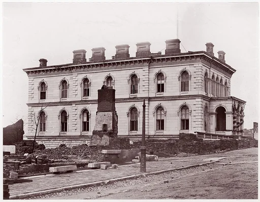 Custom House, Richmond, Virginia (after evacuation)