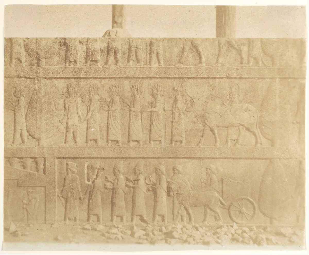 Processione sulla facciata della grande scala — Luigi Pesce