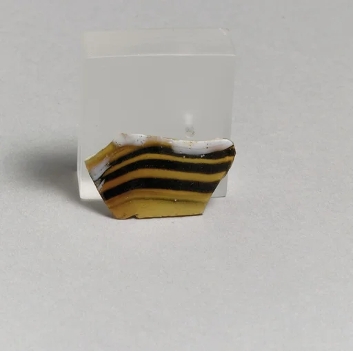 Glass mosaic fragment