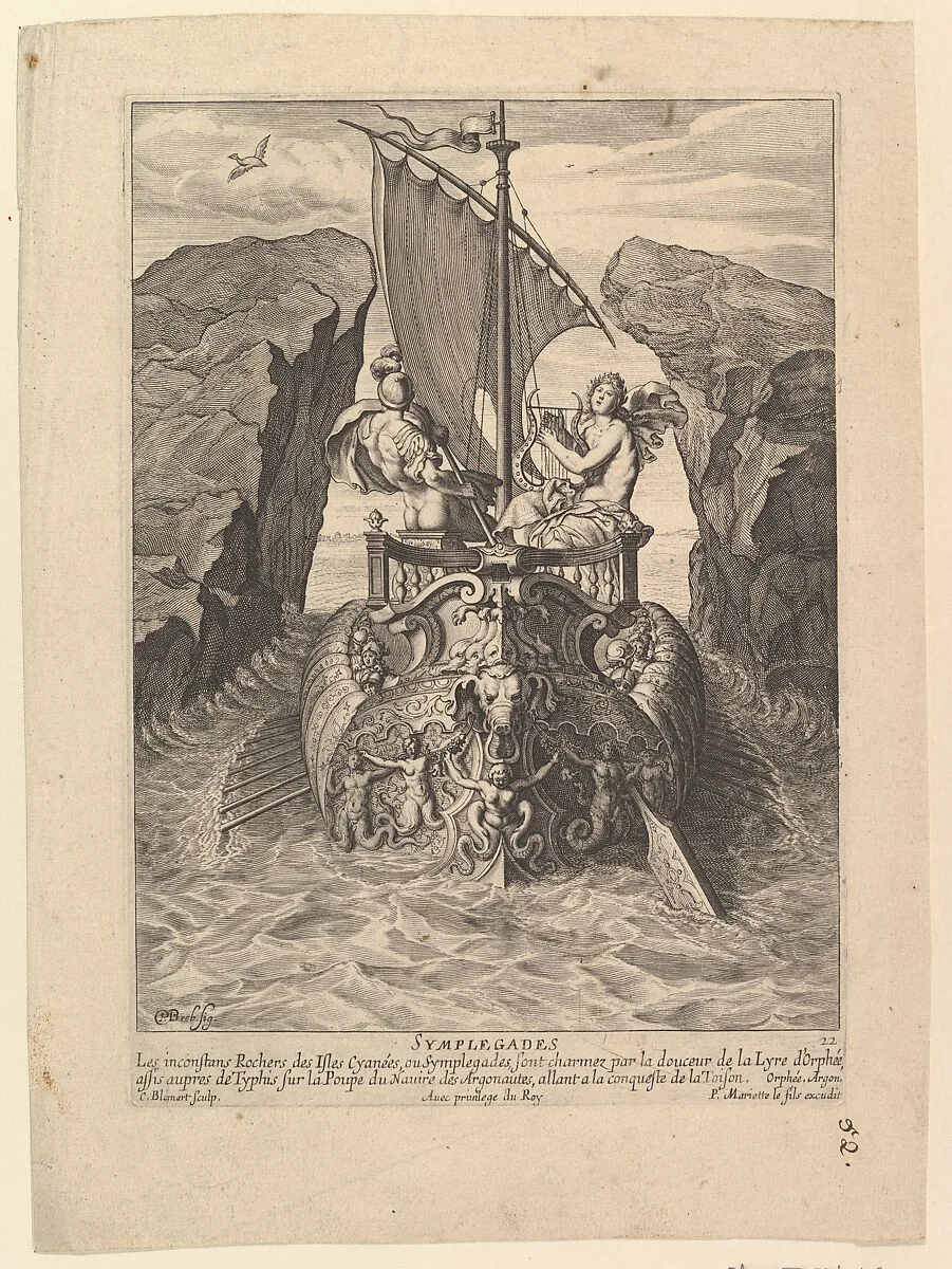 Symplegades — Cornelis Bloemaert|Pierre Brebiette