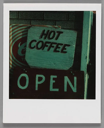 [Hot Coffee Sign]