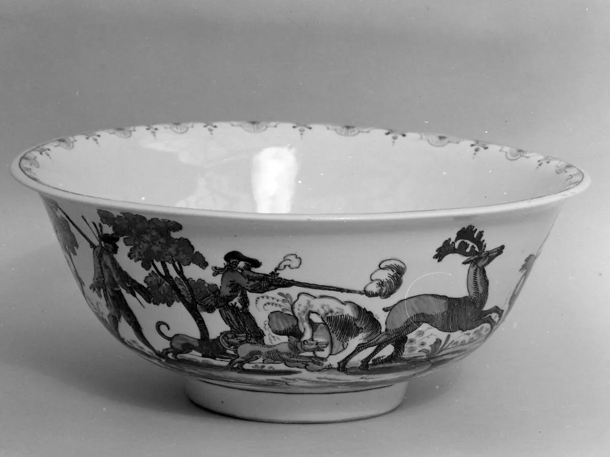 Bowl — Vienna|Claudius Innocentius Du Paquier period