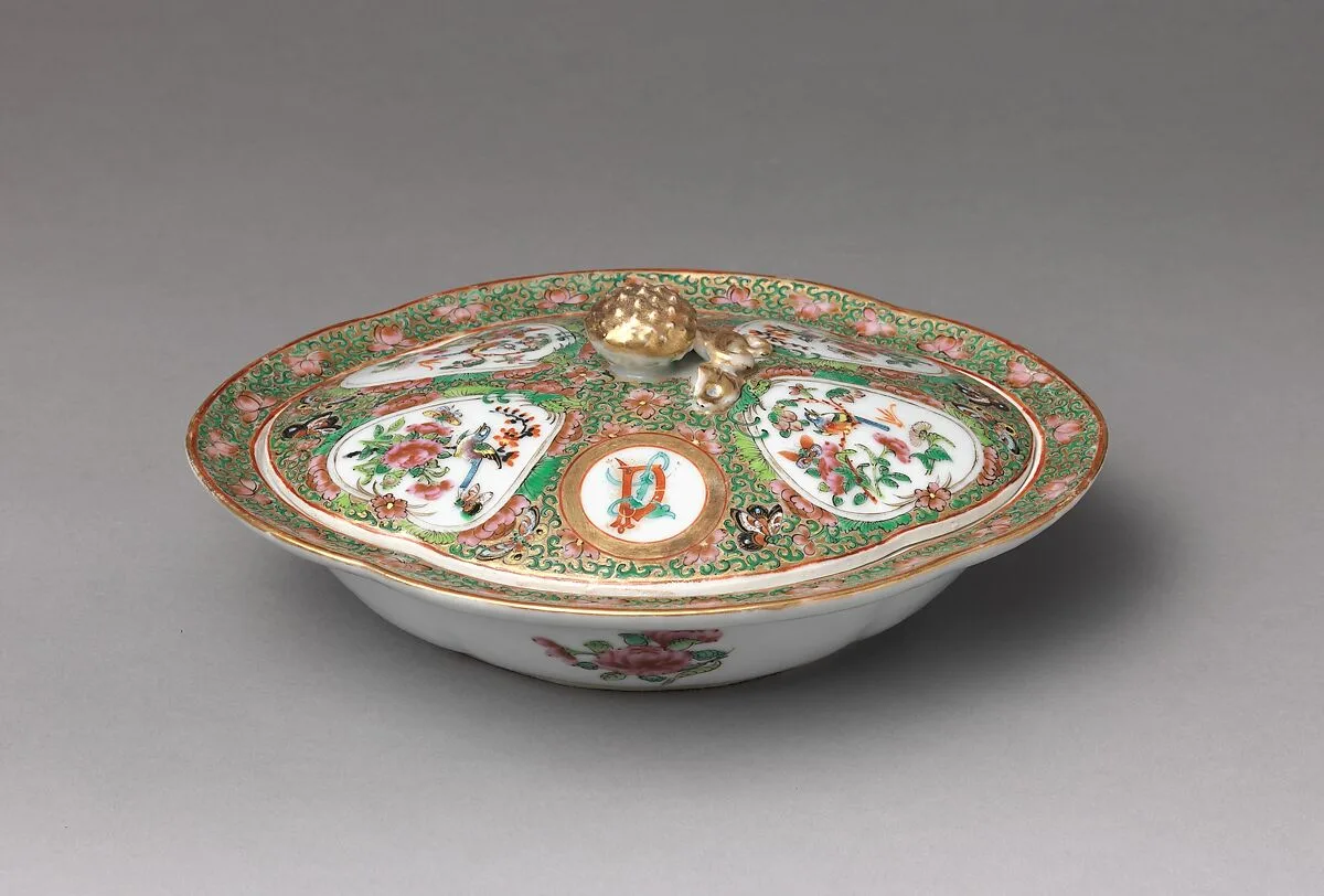 Covered Serving Dish — Unknown