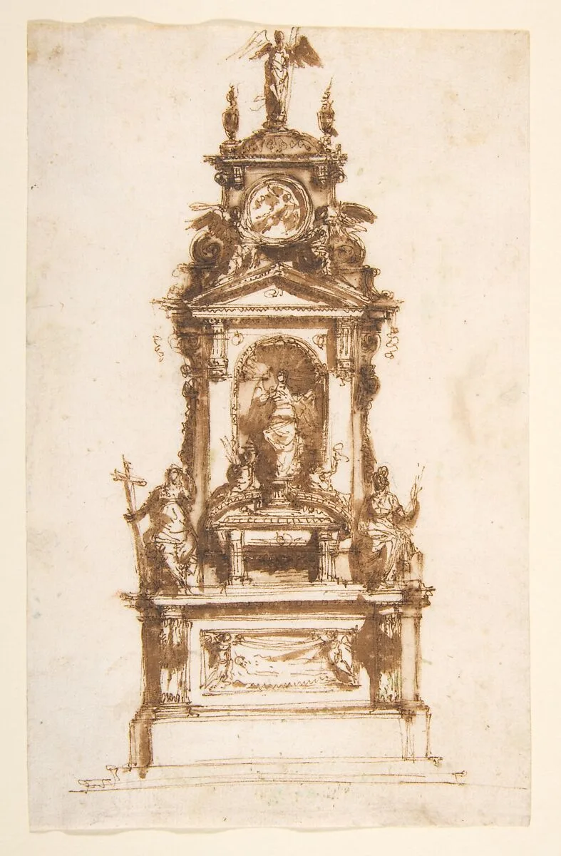 Design for an Altar Erected for the Holy Week — Mauro Antonio Tesi