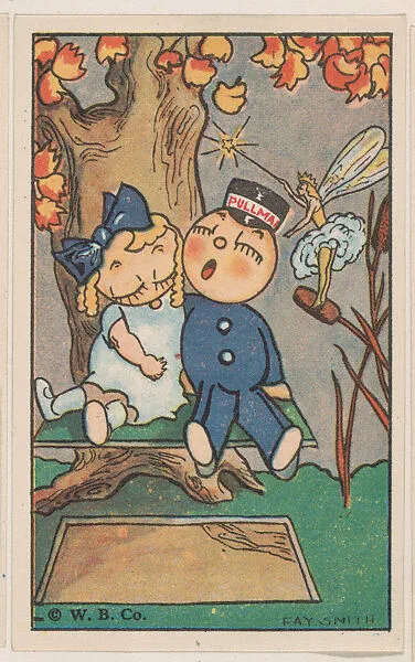 Magic Grass, bakery card from the Pullman Kids in Wonderland series (D69), issued by the Weber Baking Company — Weber Baking Company