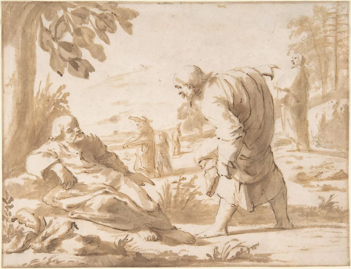 St. John the Baptist Pointing to Christ — Willem van Oordt