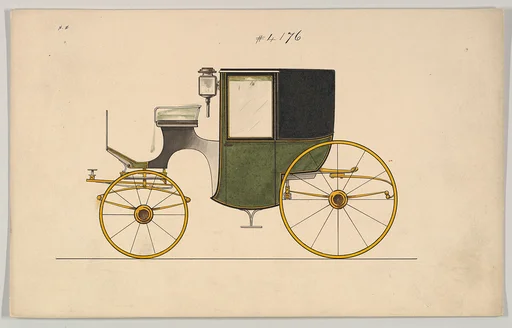 Design for Brougham, no. 4176