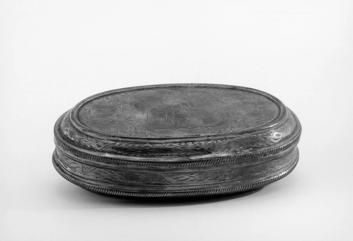 Tobacco box — Unknown