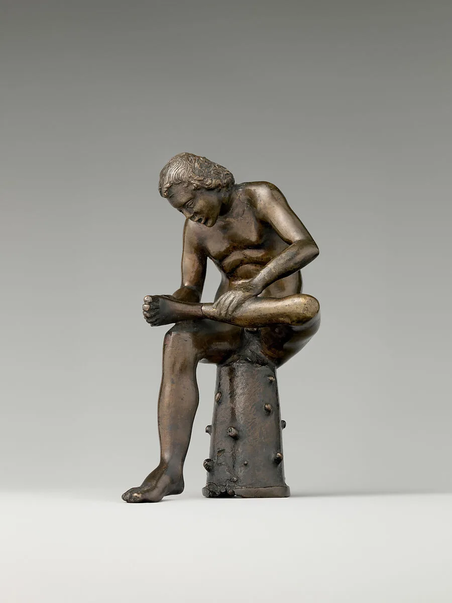 Spinario (boy pulling a thorn from his foot) — Severo Calzetta da Ravenna
