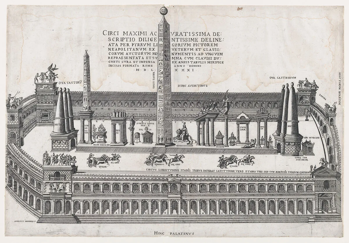 Speculum Romanae Magnificentiae: Circus Maximus — Giovanni Ambrogio Brambilla|Claudio Duchetti