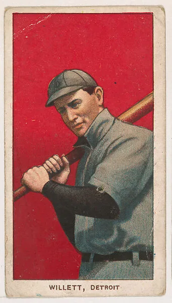 Ed Willett, Detroit, from Coupon Cigarettes Baseball Issue, 1910 — Coupon Cigarettes