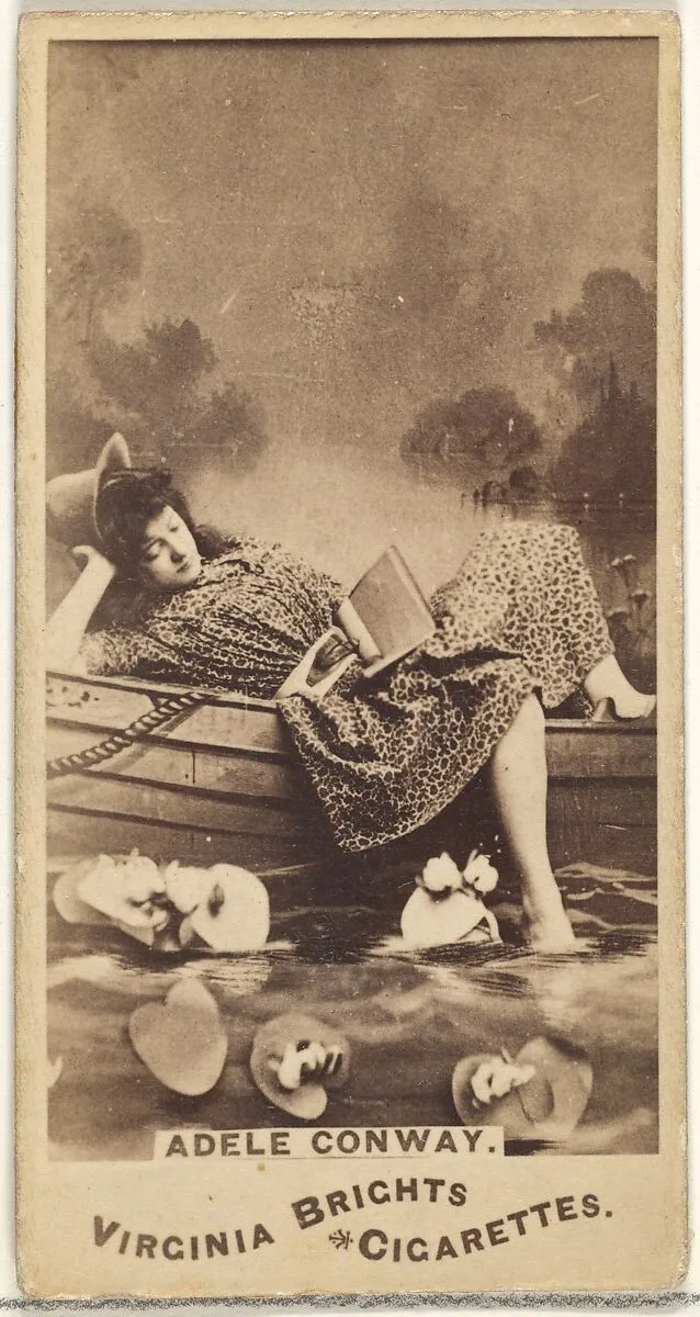 Adele Conway, from the Actors and Actresses series (N45, Type 1) for Virginia Brights Cigarettes — Allen & Ginter
