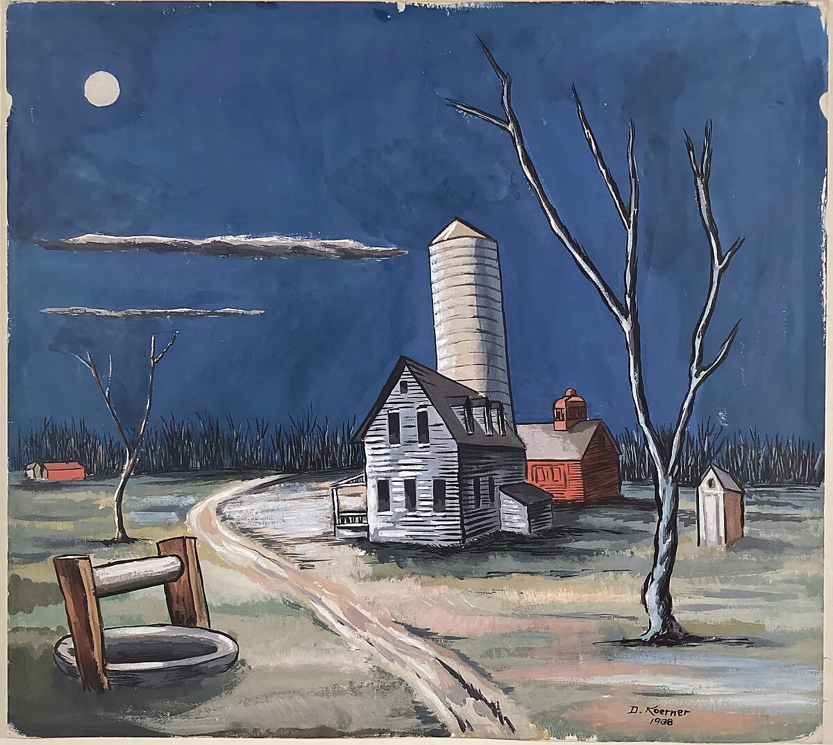 Farm in Moonlight — Daniel Koerner