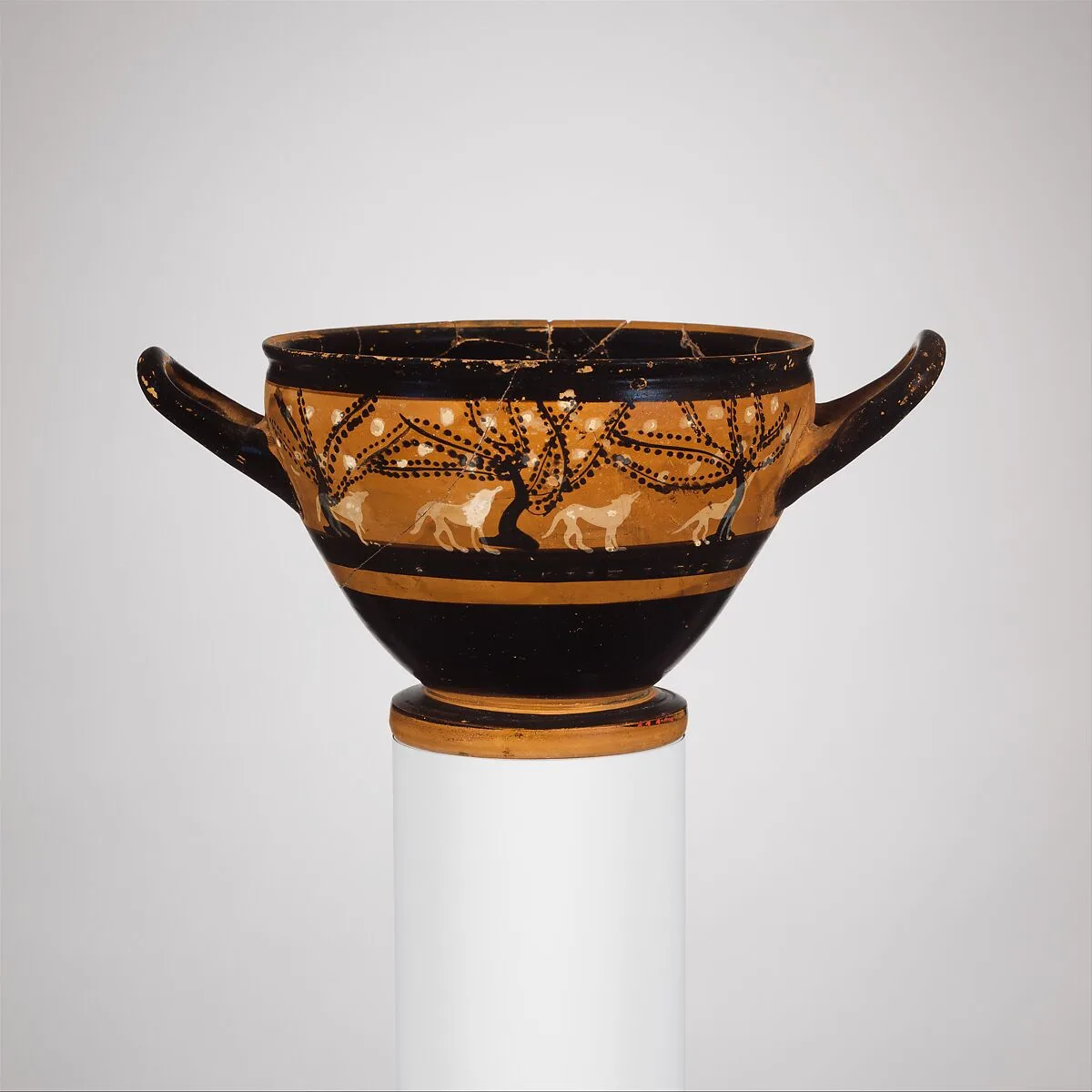 Terracotta skyphos (deep drinking cup) — Unknown