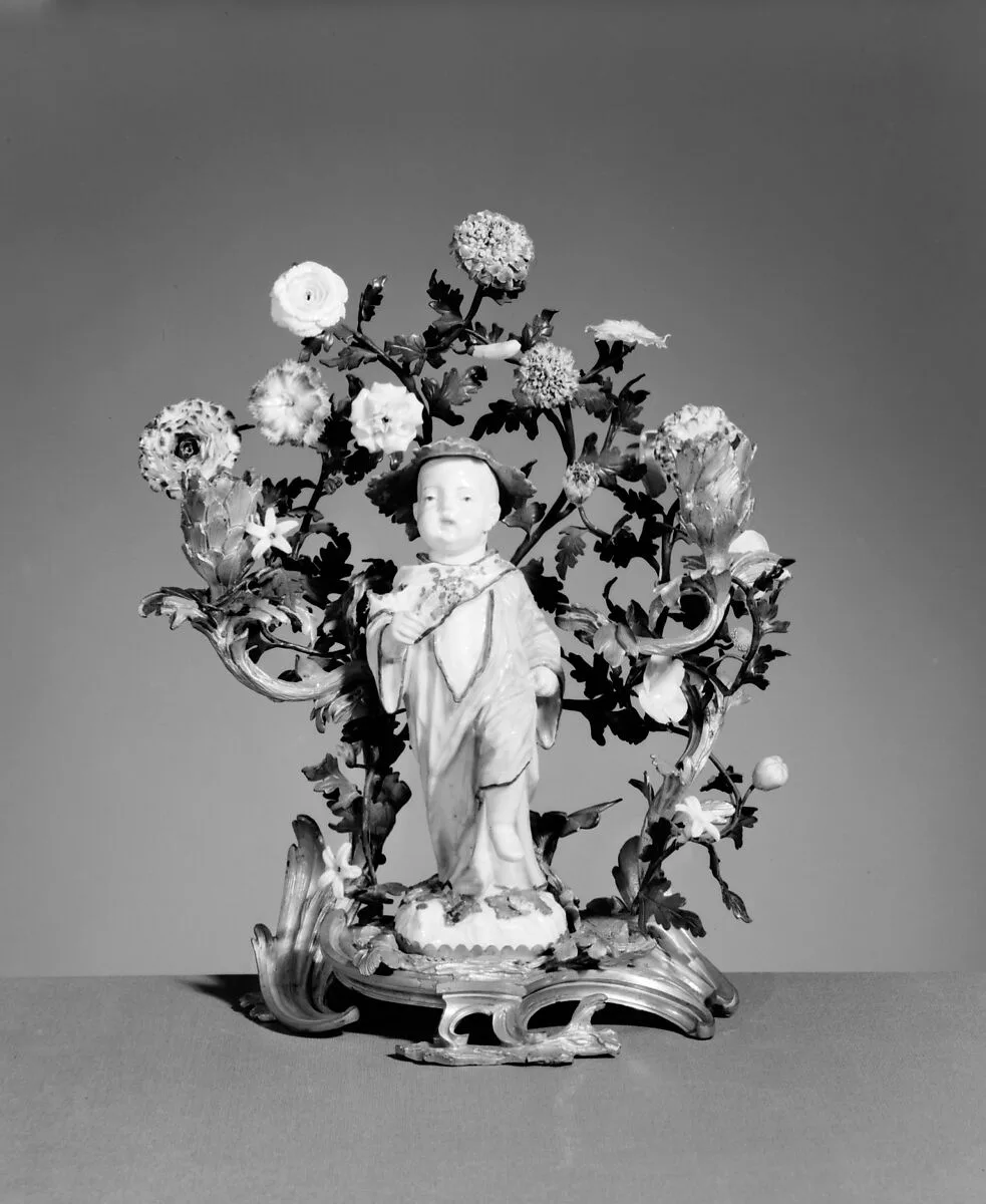Candelabrum (one of a pair) — Meissen Manufactory