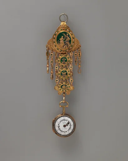 Watch and chatelaine