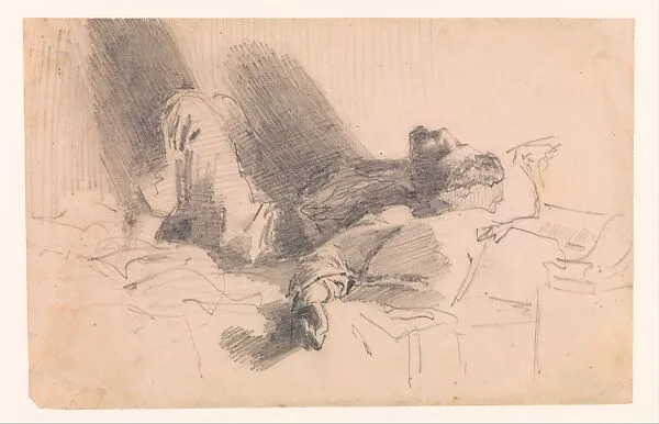 Sleeping Man — John Singer Sargent